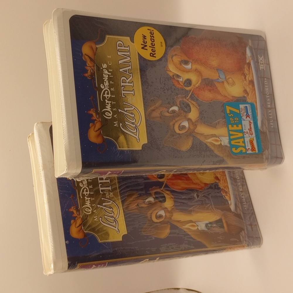 Lady and the Tramp VHS sealed